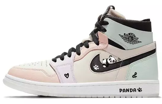 Jordan Air Jordan 1 винтажные баскетбольные кроссовки женские, Pink