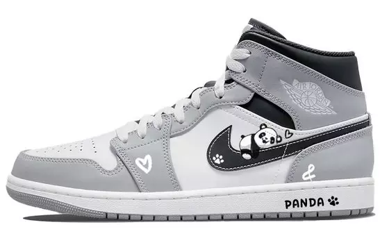 Jordan Air Jordan 1 винтажные баскетбольные кроссовки женские, Gray
