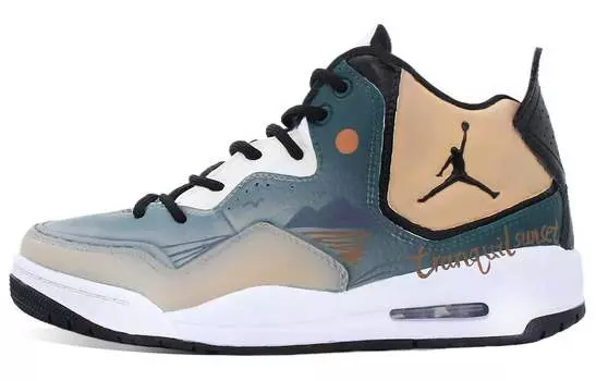 Jordan Air Jordan 3 винтажные баскетбольные кроссовки мужские, Dark Green