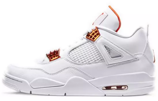 Кроссовки Jordan Air Jordan 4 Vintage Basketball Unisex, белый