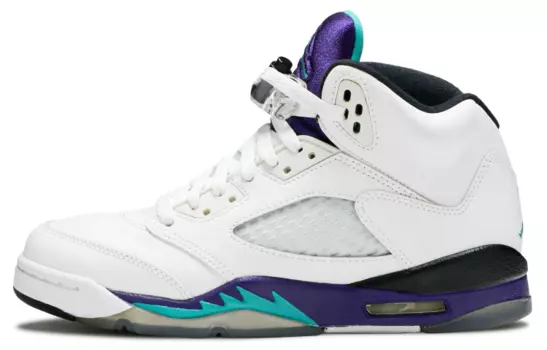 Кроссовки Jordan Air Jordan 5 Vintage Basketball, белый/фиолетовый