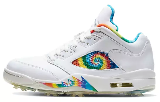 Кроссовки Jordan Air Jordan 5 Vintage Basketball Unisex, белый/мультиколор