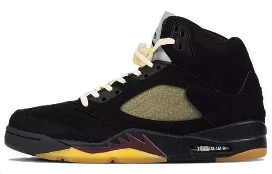 Jordan Air Jordan 5 Vintage Баскетбольные кроссовки унисекс, Black
