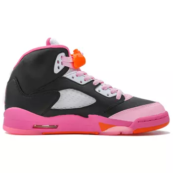 Jordan Air Jordan 5 Винтажные баскетбольные кроссовки женские, Black