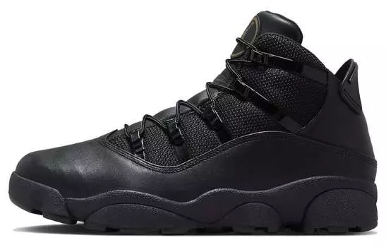 Jordan Air Jordan 6 Rings винтажные баскетбольные кроссовки мужские, Black