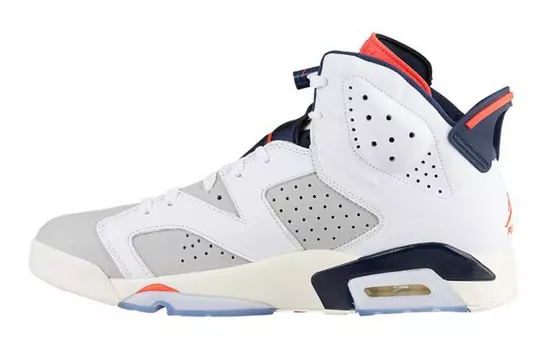 Кроссовки Jordan Air Jordan 6 Vintage Basketball Female, белый/светло-серый