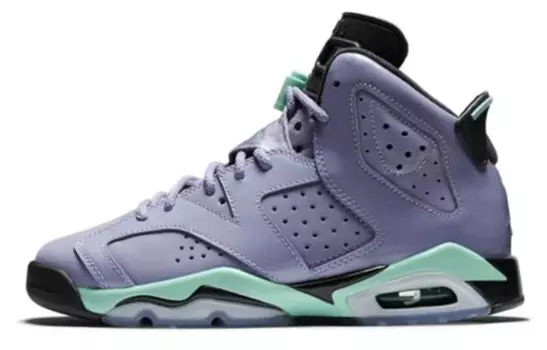 Кроссовки Jordan Air Jordan 6 Vintage Basketball Female, темно-сиреневый/черный