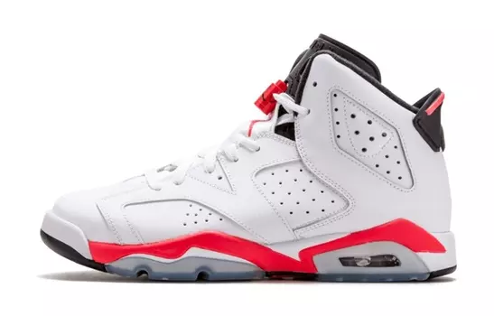 Кроссовки Jordan Air Jordan 6 Vintage Basketball Female, белый/розовый