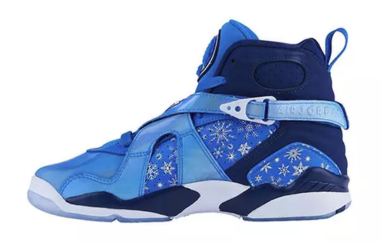 Кроссовки Jordan Air Jordan 8 Vintage Basketball, голубой/синий