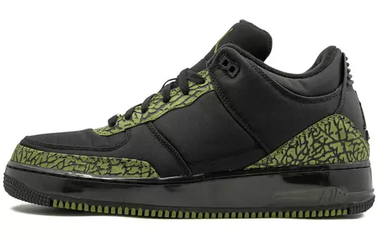 Jordan AJF 3 Black Scenery Green