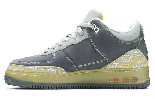 Jordan AJF 3 Flint Grey Varsity Maize