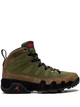 Jordan ботинки Air Jordan 9 Retro, зеленый