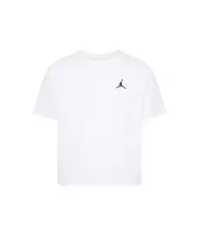 Jordan Brooklyn Essentials футболка с коротким рукавом для девочек, белый