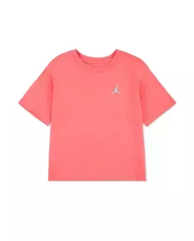 Jordan Brooklyn Essentials футболка с коротким рукавом для девочек, оранжевый