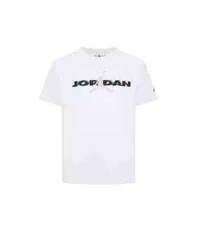Jordan Crafted Utility футболка с коротким рукавом для девочек, белый