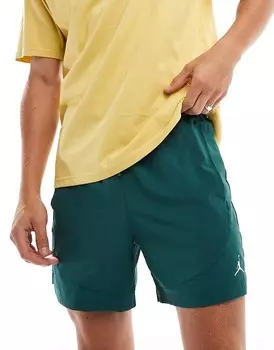 Jordan – Dri-FIT Sport – темно-зеленые тканые шорты