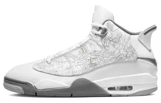 Jordan Dub Zero Белый Холодный Серый