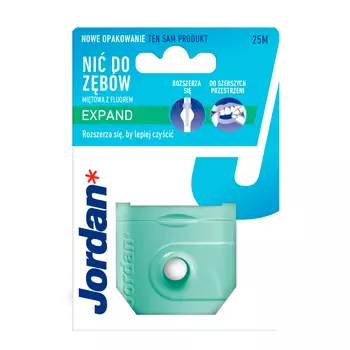 Jordan Expand Fresh зубная нить, 25 м/1 упаковка