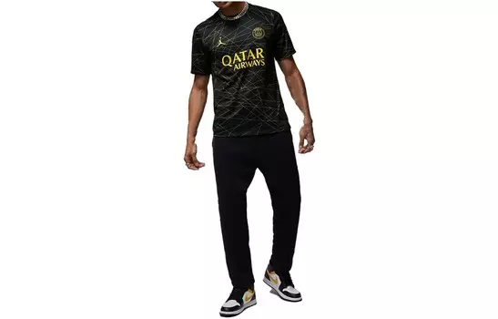 Jordan Футболка Paris Saint-Germain 2023/24 Stadium Force Nike, черный