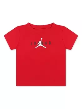 Jordan футболка с логотипом, красный
