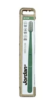 Jordan Green Clean Medium зубная щетка, 1 шт.