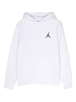 Jordan худи с вышивкой Jumpman, белый