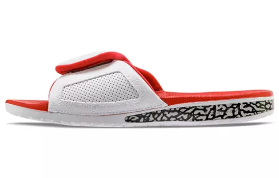 Jordan Hydro 3 Retro White Cement огненно-красный