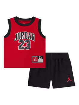 Jordan Kids комплект Jordan 23 из топа и шортов, черный