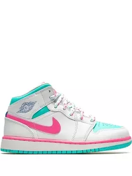 Jordan Kids кроссовки Air Jordan 1, белый