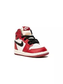 Jordan Kids кроссовки Air Jordan 1 High Retro High OG Chicago Lost & Found, белый