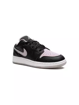Jordan Kids кроссовки Air Jordan 1 Low Black/Iced Lilac, черный