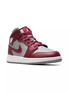 Jordan Kids кроссовки Air Jordan 1 Mid, красный