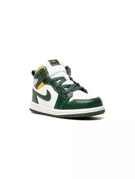 Jordan Kids кроссовки Air Jordan 1 Mid, зеленый