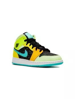Jordan Kids кроссовки Air Jordan 1 MID SE, черный