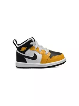 Jordan Kids кроссовки Air Jordan 1 Mid "Yellow Ochre", желтый