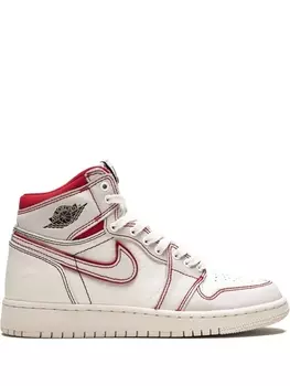 Jordan Kids кроссовки Air Jordan 1 Retro High OG, белый