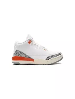 Jordan Kids кроссовки Air Jordan 3 Retro 'Georgia Peach', белый