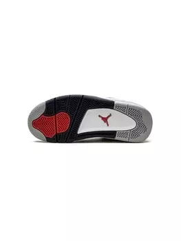 Jordan Kids кроссовки Air Jordan 4 Midnight Navy, белый