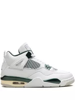 Jordan Kids кроссовки Air Jordan 4 "Oxidized Green", белый