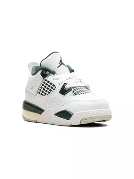 Jordan Kids кроссовки Air Jordan 4 Oxidized Green, белый