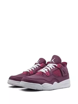 Jordan Kids кроссовки Air Jordan 4 Retro, фиолетовый