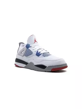 Jordan Kids кроссовки Air Jordan 4 Retro, белый