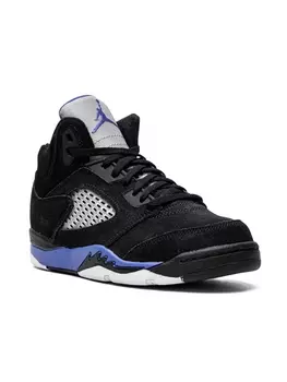 Jordan Kids кроссовки Air Jordan 5 Racer Blue, черный