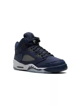 Jordan Kids кроссовки Air Jordan 5 Retro Midnight Navy, синий