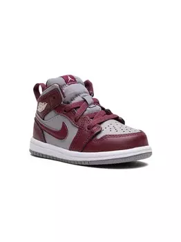 Jordan Kids кроссовки Jordan 1 Mid Cherrywood Red, красный