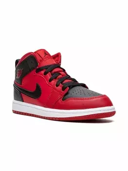 Jordan Kids кроссовки Jordan 1 Mid, красный