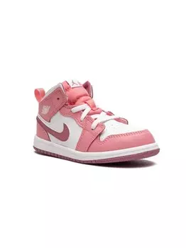 Jordan Kids кроссовки Jordan 1 Mid 'Valentine's Day', розовый