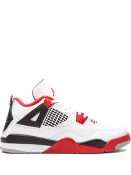 Jordan Kids кроссовки Jordan 4 Retro, белый