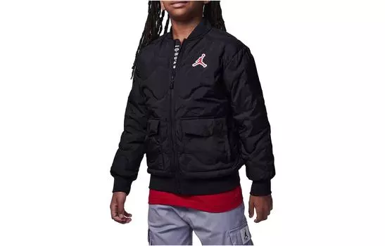 Jordan Kids Пуховик/пуховик, цвет Black