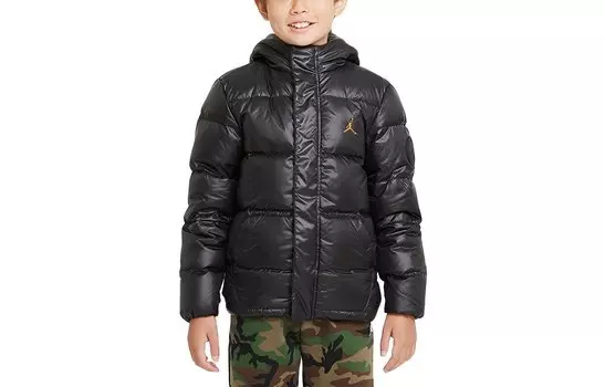 Jordan Kids Пуховик/пуховик, цвет Black